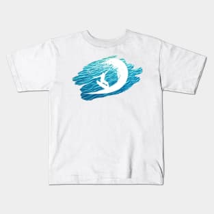Ride the Waves Kids T-Shirt